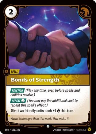 Bonds of Strength (151) Foil - Spiritforged