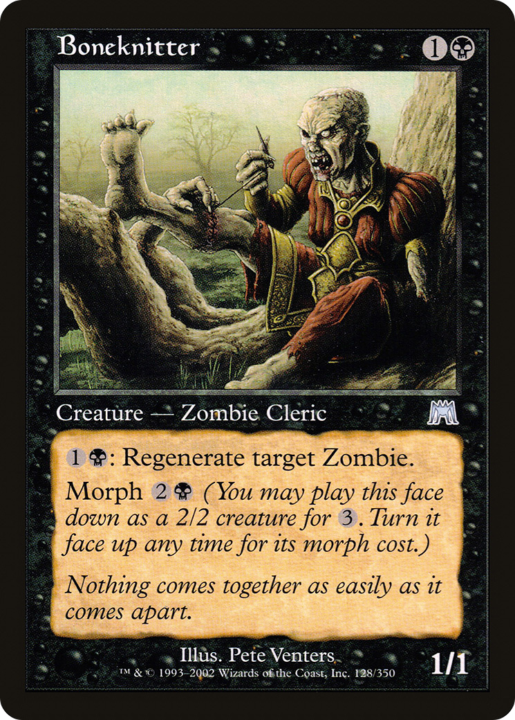 Boneknitter (128) Foil - Onslaught
