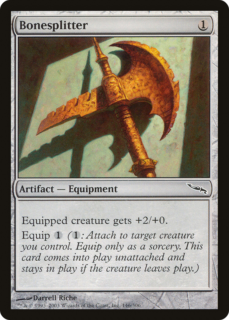 Bonesplitter (146) - Mirrodin