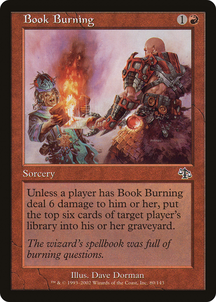 Book Burning (080) - Judgment