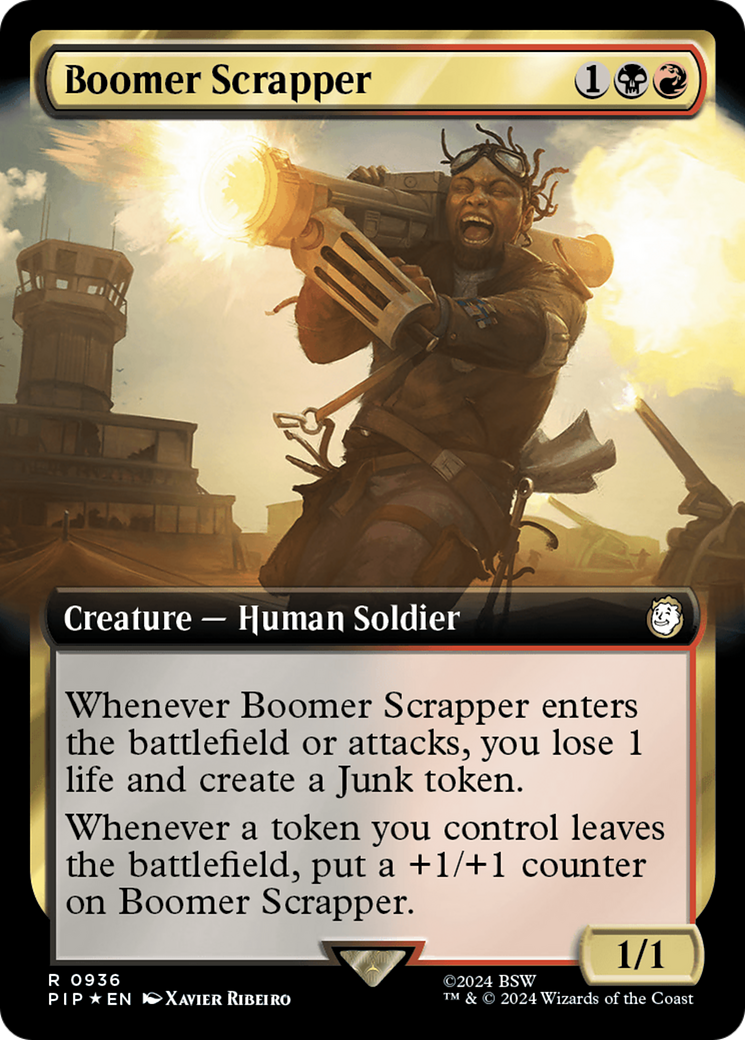 Boomer Scrapper (Extended Art) (936) Surge Foil - Fallout