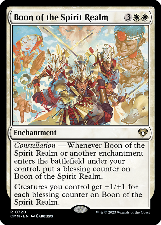 Boon of the Spirit Realm (720) - Commander Masters