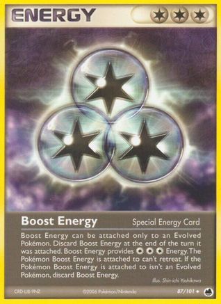 Boost Energy (87) Reverse Holofoil - Dragon Frontiers