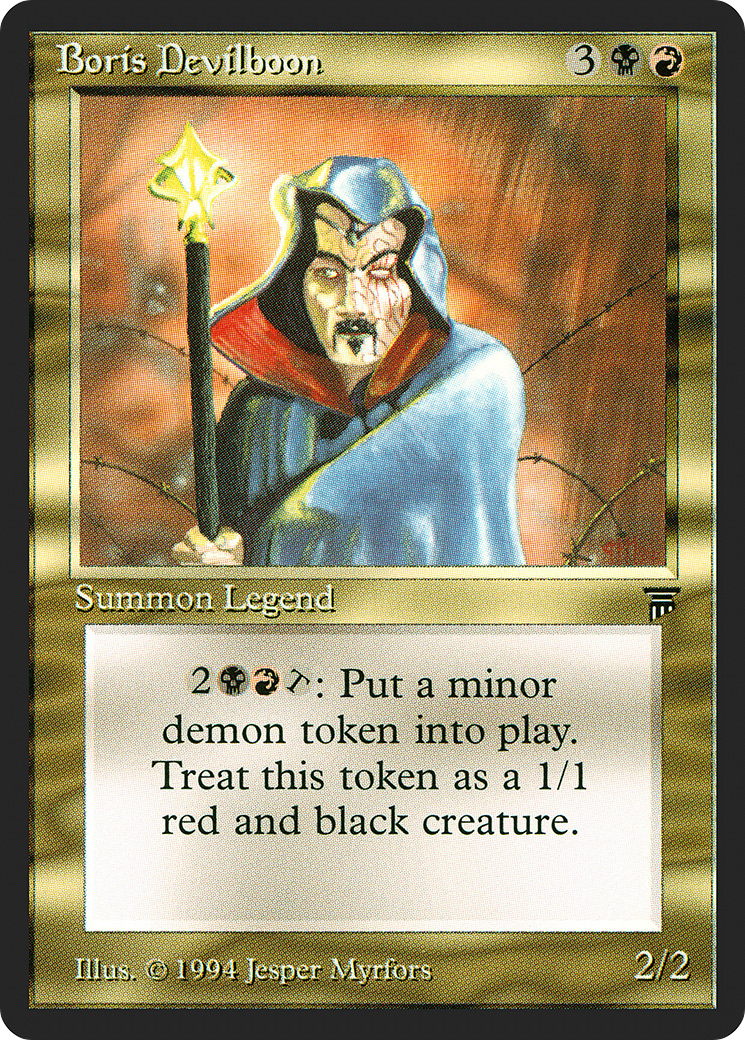Boris Devilboon - Legends
