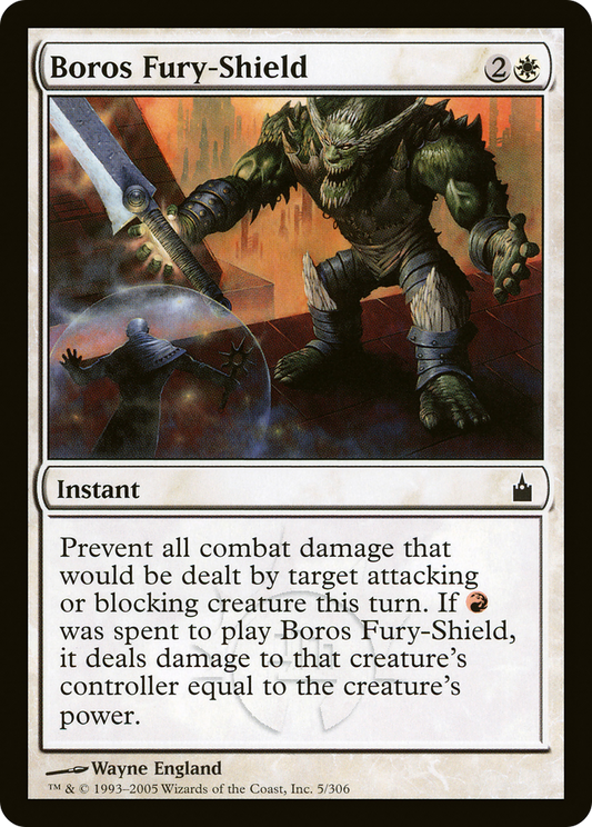 Boros Fury-Shield (005) - Ravnica: City of Guilds