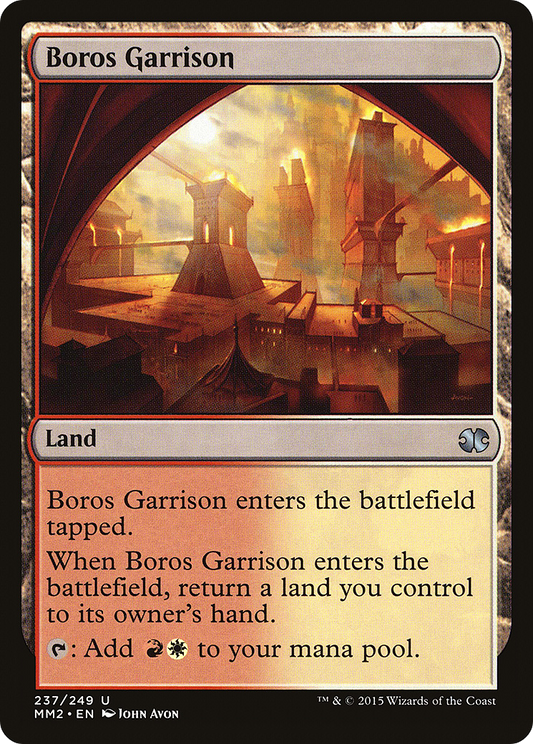 Boros Garrison (237) Foil - Modern Masters 2015