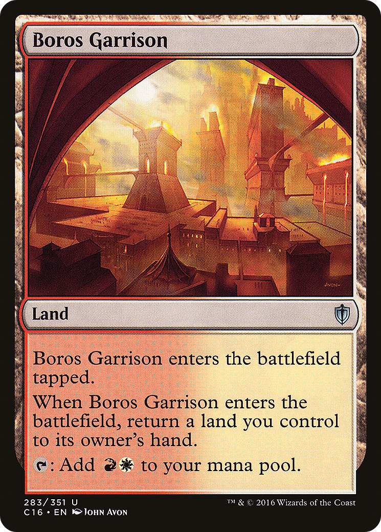 Boros Garrison (283) - Commander 2016