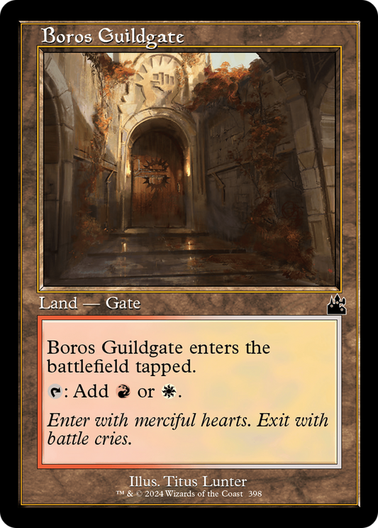Boros Guildgate (Retro) (398) - Ravnica Remastered