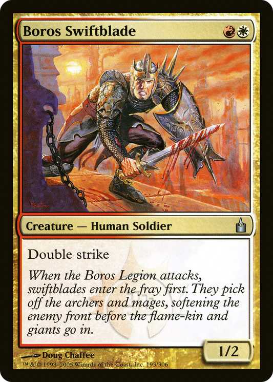 Boros Swiftblade (193) - Ravnica: City of Guilds