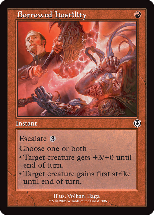 Borrowed Hostility (Retro) (396) - Innistrad Remastered