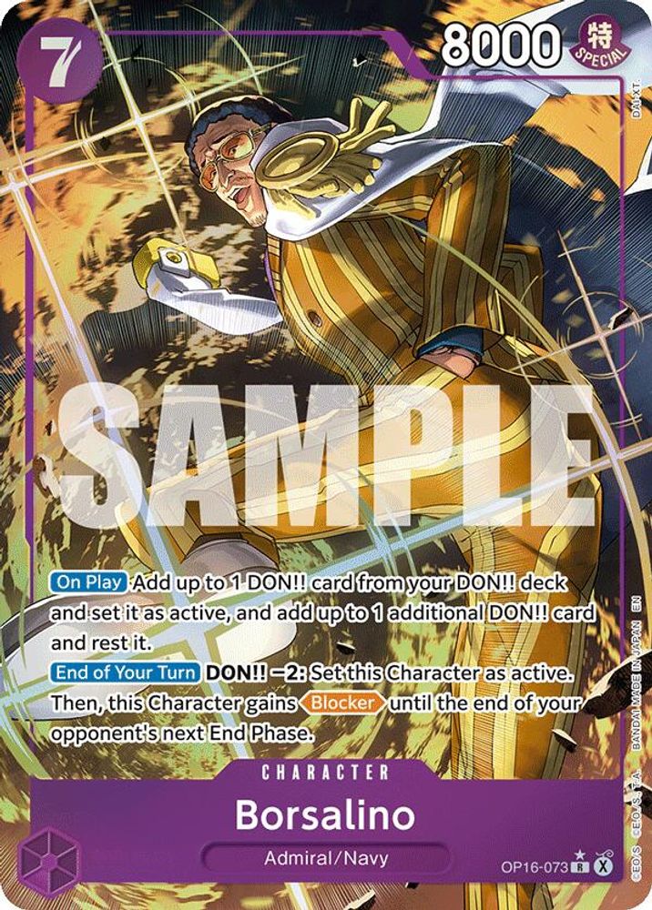 Borsalino (Alternate Art) (OP16-073) Foil