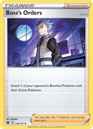 Boss's Orders (132) Reverse Holofoil - Brilliant Stars
