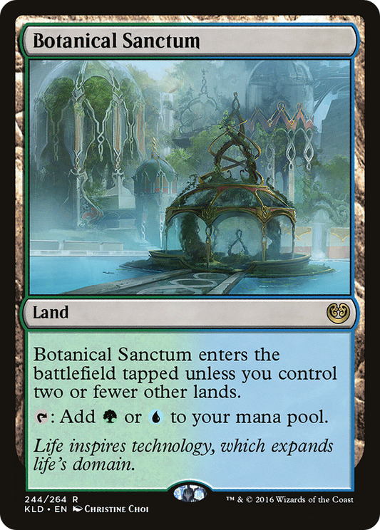 Botanical Sanctum (244) Foil - Kaladesh