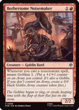 Bothersome Noisemaker (089) Foil - The Hobbit