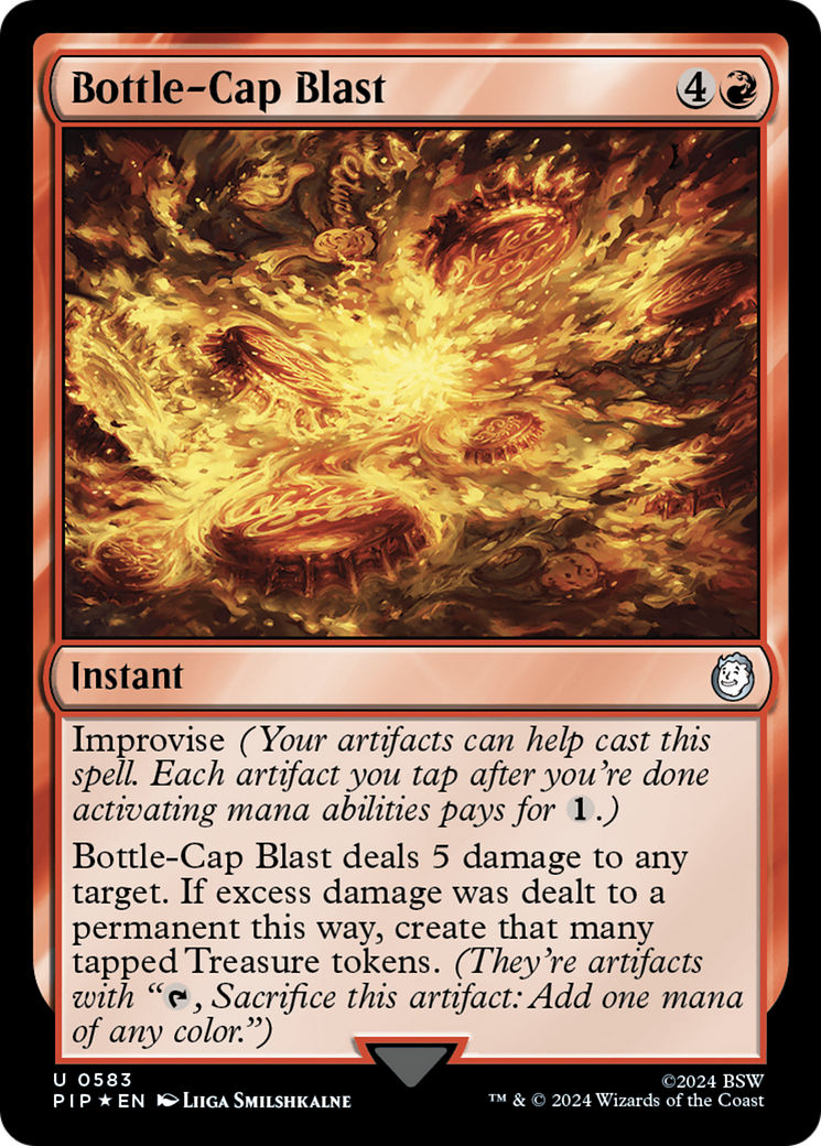 Bottle-Cap Blast (583) Surge Foil - Fallout