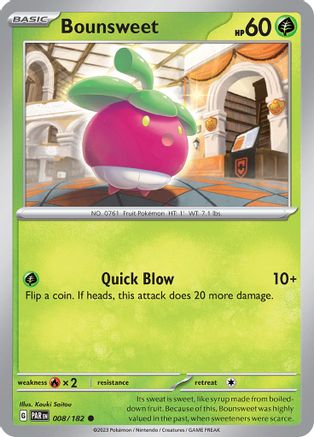 Bounsweet (8) Reverse Holofoil - Paradox Rift