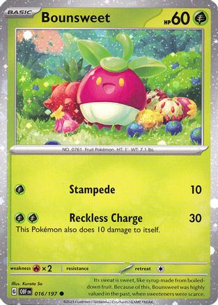 Bounsweet (Cosmos Holo) (16) Holofoil - Miscellaneous Cards & Products