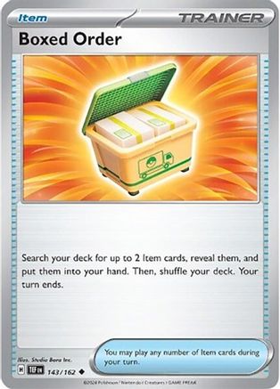Boxed Order (143) - Temporal Forces