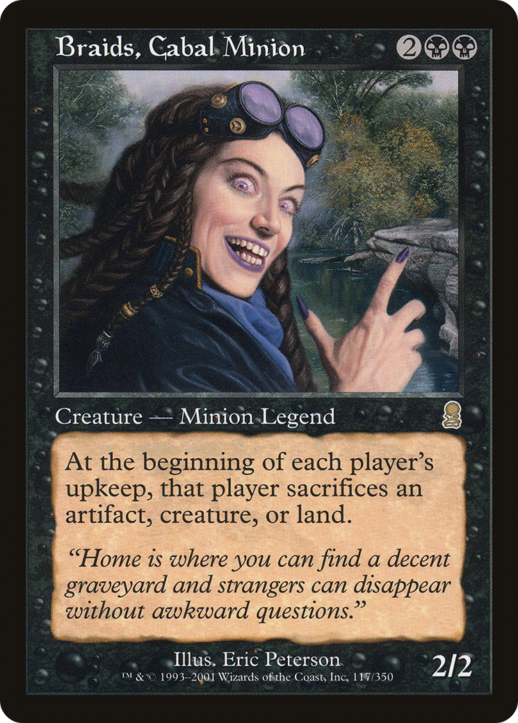 Braids, Cabal Minion (117) Foil - Odyssey