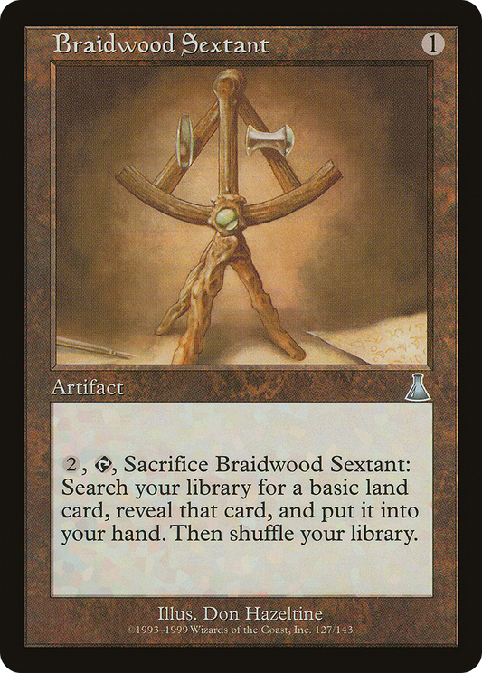 Braidwood Sextant (127) Foil - Urza's Destiny