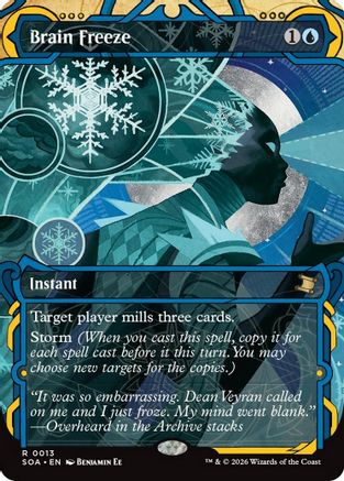 Brain Freeze (013) - Secrets of Strixhaven: Mystical Archive