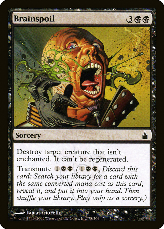 Brainspoil (078) Foil - Ravnica: City of Guilds