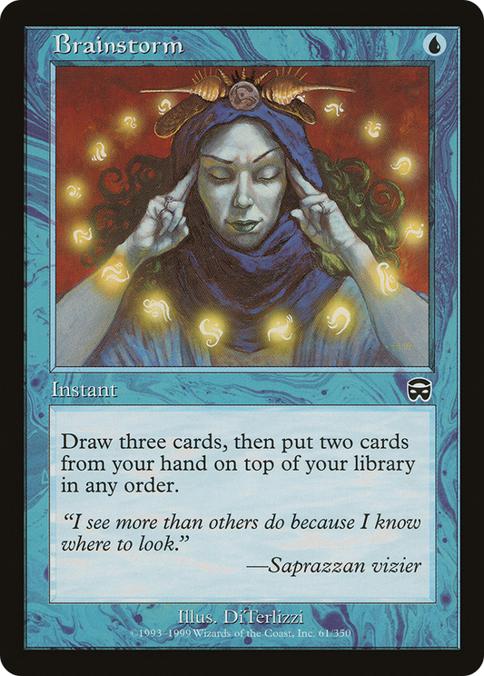 Brainstorm (061) Foil - Mercadian Masques