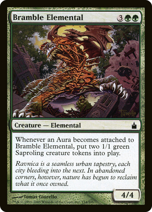 Bramble Elemental (154) - Ravnica: City of Guilds