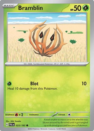 Bramblin (23) Reverse Holofoil - Paldea Evolved