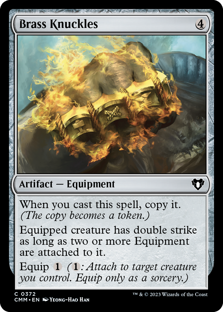 Brass Knuckles (372) - Commander Masters
