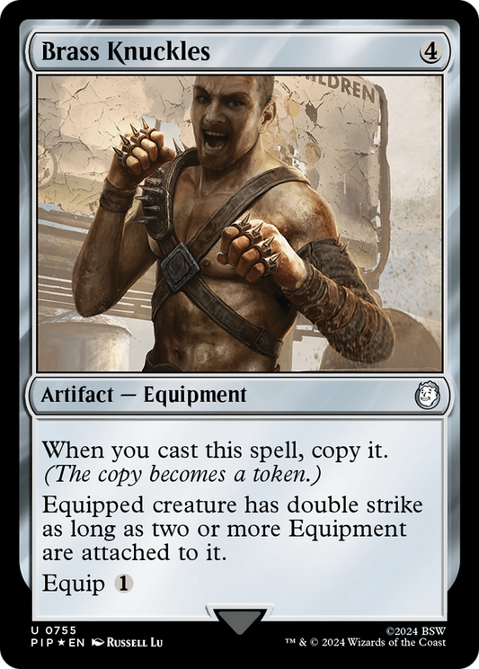 Brass Knuckles (755) Surge Foil - Fallout