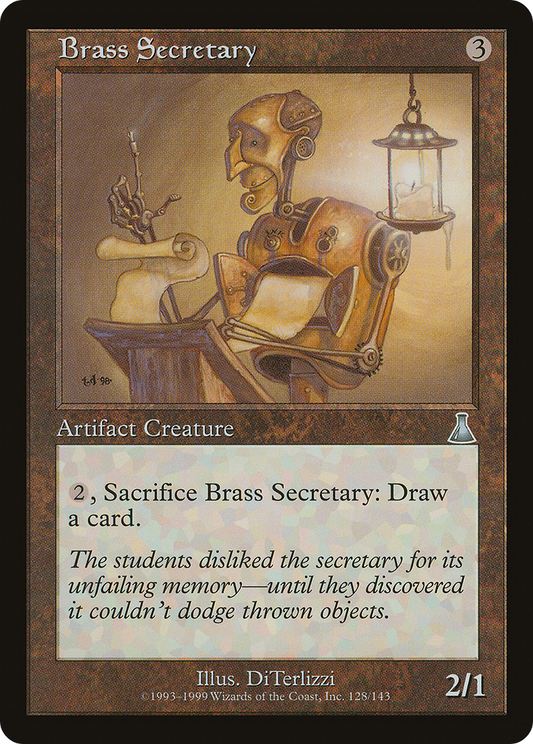 Brass Secretary (128) - Urza's Destiny