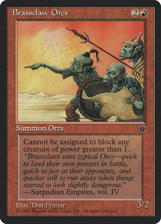 Brassclaw Orcs (b) - Fallen Empires