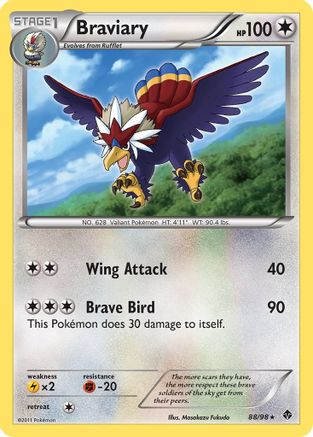 Braviary (88) Holofoil - Emerging Powers