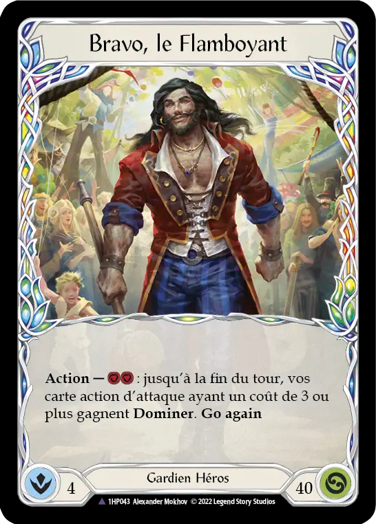 Bravo, le Flamboyant (Marvel) (1HP043) Cold Foil - History Pack 1