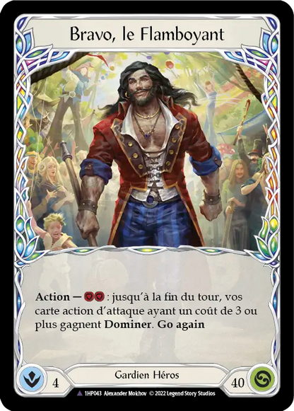 Bravo, le Flamboyant (Marvel) (1HP043) Cold Foil - History Pack 1