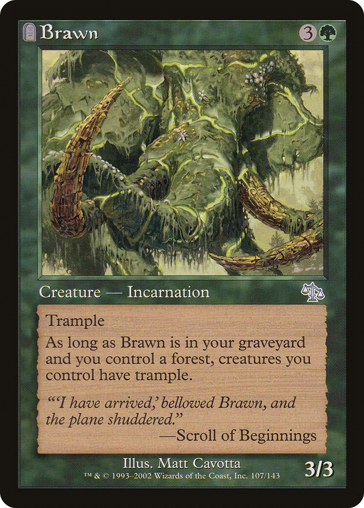 Brawn (107) - Judgment