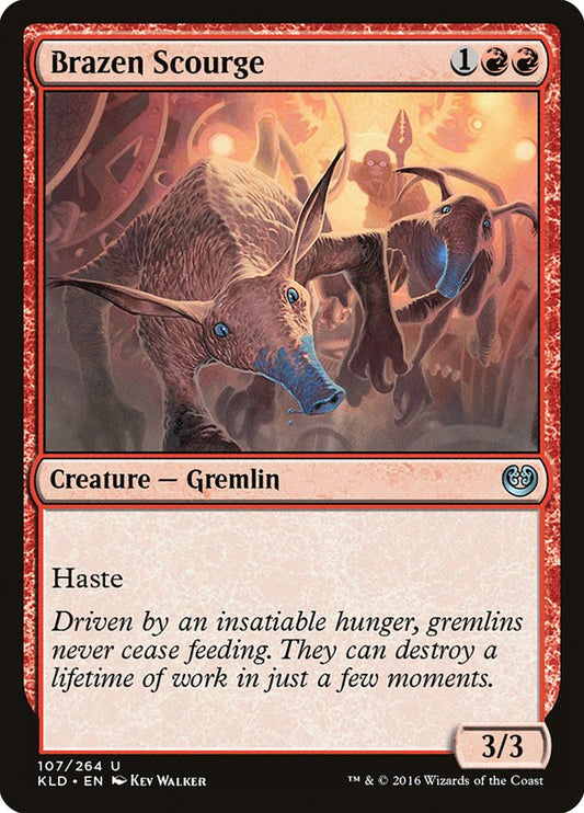 Brazen Scourge (107) Foil - Kaladesh