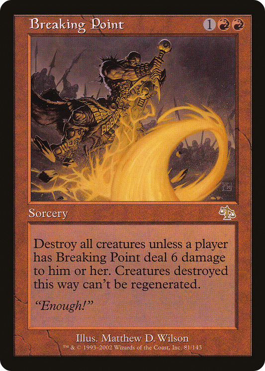 Breaking Point (081) - Judgment