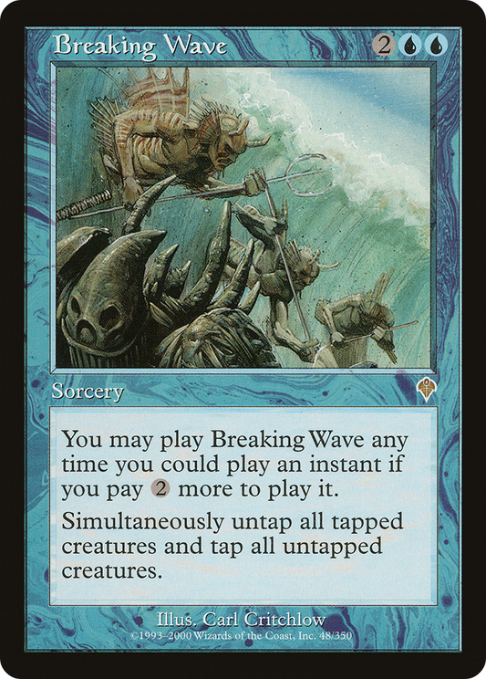 Breaking Wave (048) Foil - Invasion