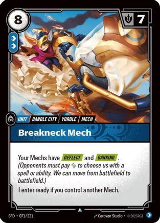 Breakneck Mech (071) Foil - Spiritforged