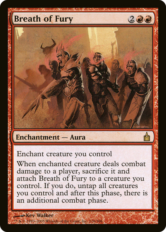 Breath of Fury (116) - Ravnica: City of Guilds