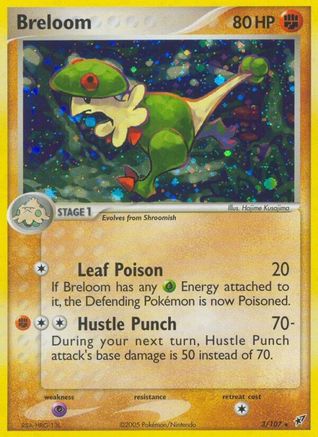 Breloom (3) Holofoil - Deoxys
