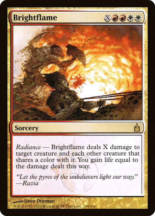 Brightflame (194) Foil - Ravnica: City of Guilds