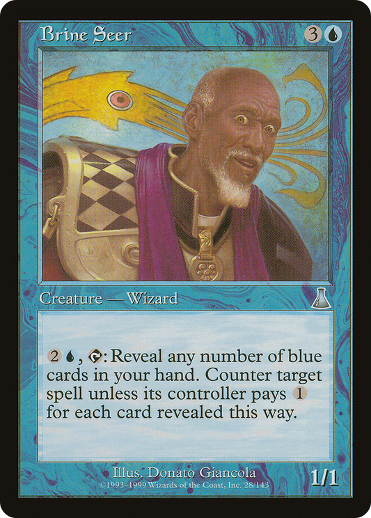 Brine Seer (028) Foil - Urza's Destiny