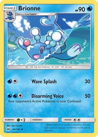 Brionne (40) Reverse Holofoil - Sun & Moon