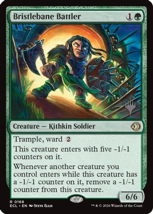 Bristlebane Battler (Promo Pack) (168) Foil - Lorwyn Eclipsed