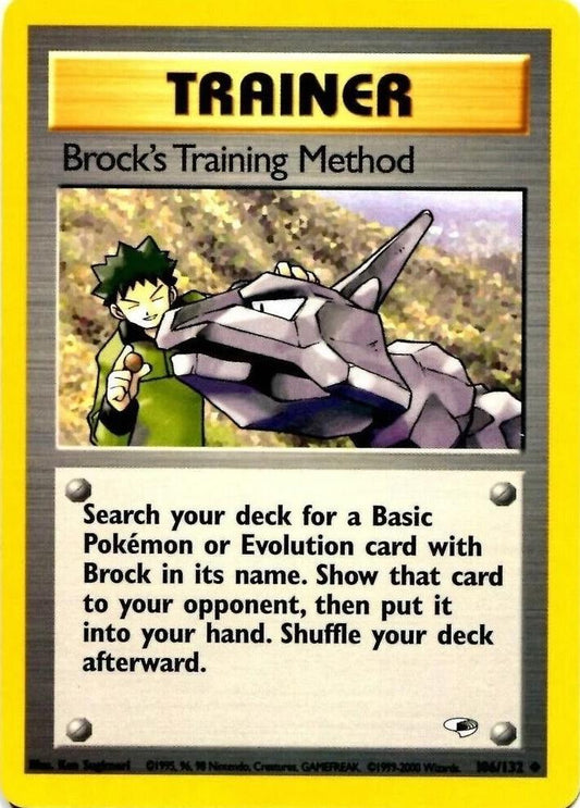 Brock's Training Method (106) (Unlimited) - Gym Heroes