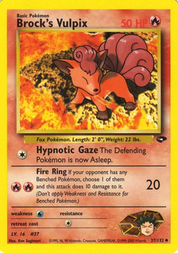 Brock's Vulpix (37) (Unlimited) - Gym Challenge