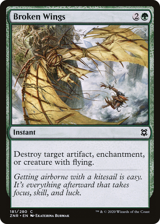 Broken Wings (181) - Zendikar Rising Foil